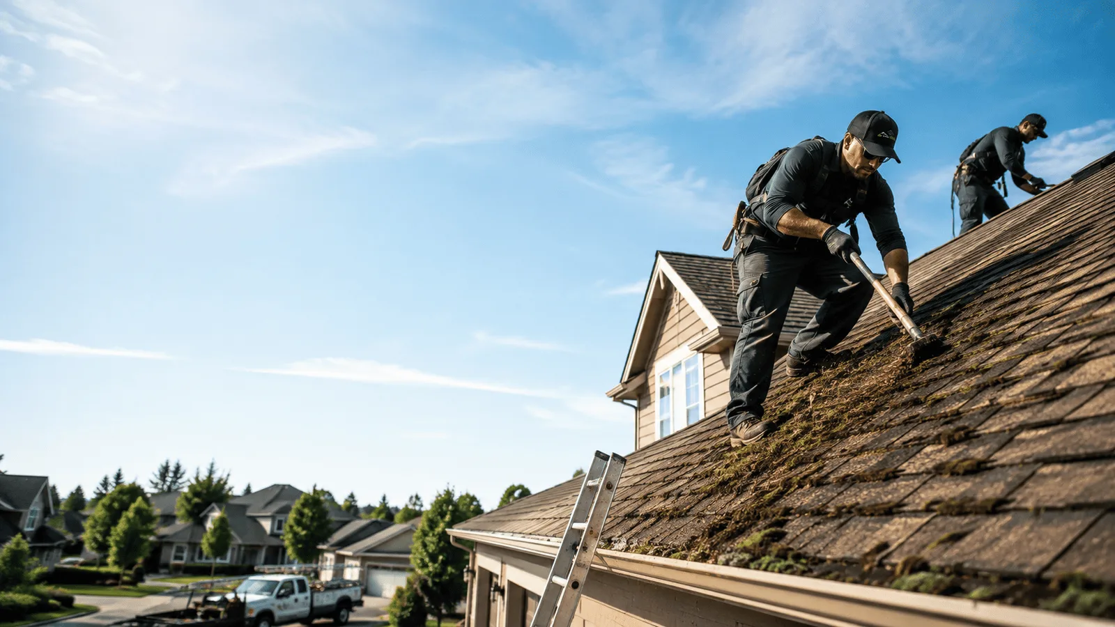 Roof Moss Removal in Middletown, IA near me